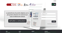 Desktop Screenshot of panizzi.medialibrary.it