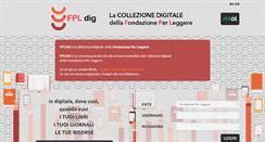 Desktop Screenshot of fondazioneperleggere.medialibrary.it